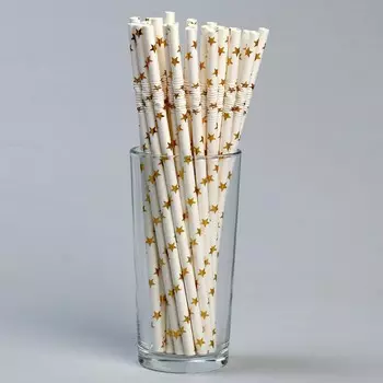 Трубочки для коктейля с гофрой