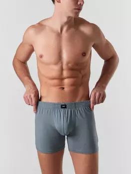 Трусы боксеры мужские голубые