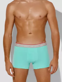 Трусы боксеры мужские голубые