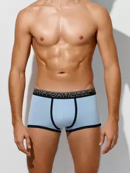Трусы боксеры мужские голубые