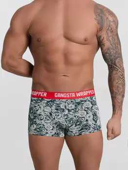 Трусы боксеры мужские с принтом