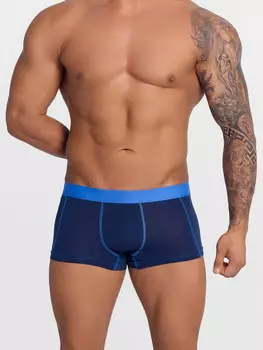 Трусы боксеры мужские синие