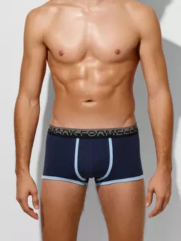 Трусы боксеры мужские синие
