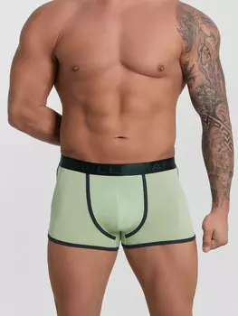 Трусы боксеры мужские зеленые