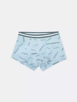 Трусы-боксеры в расцветке