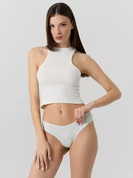 Трусы бразилиана женские голубые