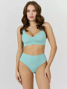 Трусы бразилиана женские голубые