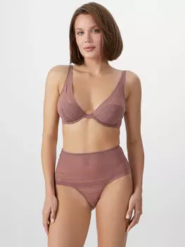 Трусы бразилиана женские коричневые