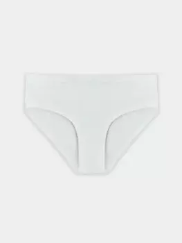 Трусы для девочек белые