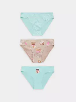 Трусы для девочек мультипак (3 шт.)