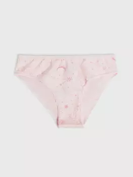 Трусы для девочек розовые с созвездиями