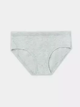 Трусы для девочек серые