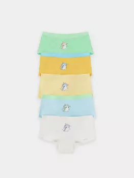 Трусы для девочек шортики мультипак (5 шт.)