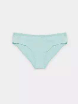 Трусы для девочек слипы голубые со снежинками