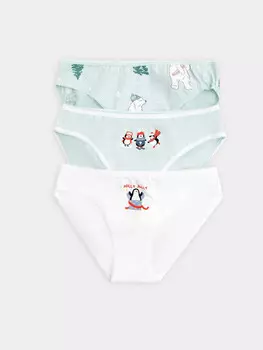 Трусы для девочек слипы мультипак (3 шт.)