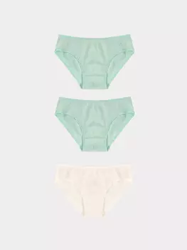 Трусы для девочек слипы мультипак (3 шт.)