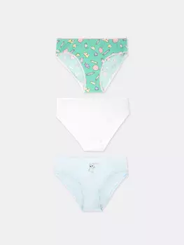 Трусы для девочек слипы мультипак (3 шт.)