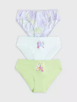 Трусы для девочек слипы мультипак (3 шт.)