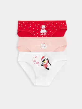 Трусы для девочек слипы мультипак (3шт.)