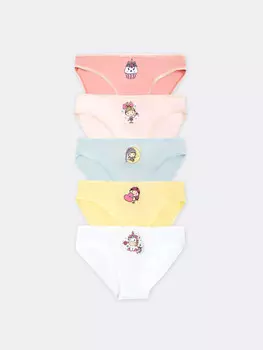 Трусы для девочек слипы мультипак (5 шт.)