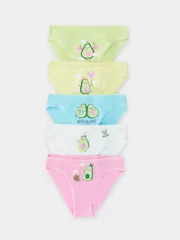 Трусы для девочек слипы мультипак (5 шт.)