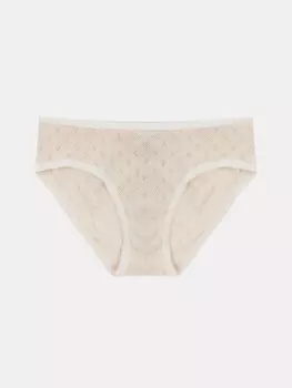 Трусы для девочек слипы в бежевом оттенке