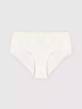 Трусы для девочек слипы в молочно-бежевом цвете