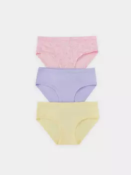 Трусы для девочек в наборе, 3 шт