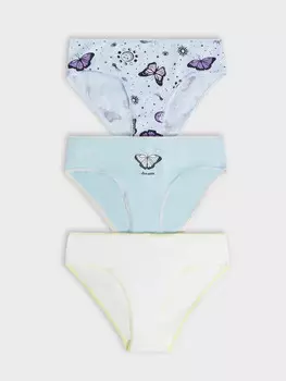 Трусы для девочек в наборе, 3 шт