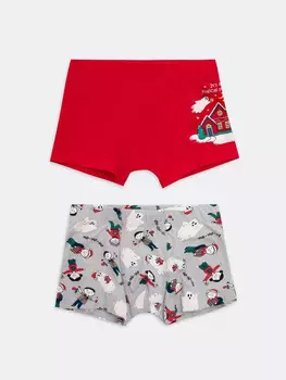 Трусы для мальчиков боксеры мультипак (2 шт.)