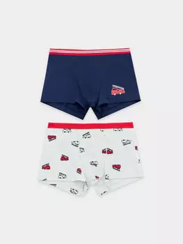 Трусы для мальчиков боксеры мультипак (2 шт.)