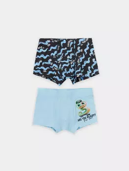 Трусы для мальчиков боксеры мультипак (2 шт.)
