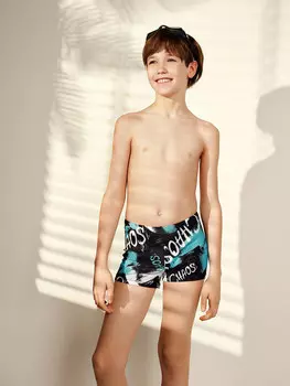 Трусы купальные для мальчиков с принтом