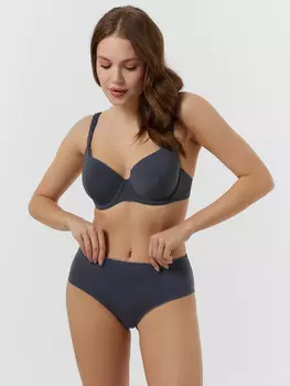 Трусы макси женские серые