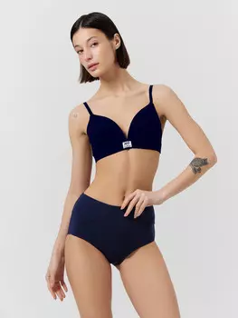 Трусы макси женские синие