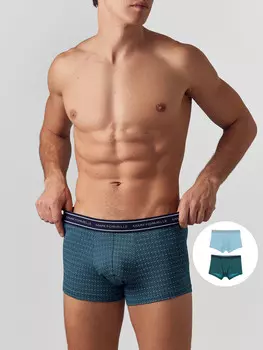 Трусы боксеры мужские в наборе, 2 шт
