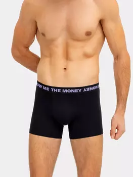 Трусы мужские боксеры черные