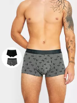 Трусы мужские боксеры мультипак (2 шт.)