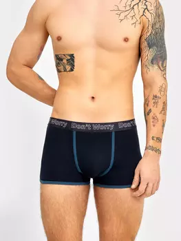 Трусы мужские боксеры синие