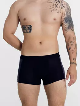 Трусы мужские боксеры в черно-синем цвете