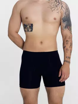 Трусы мужские боксеры в черном цвете