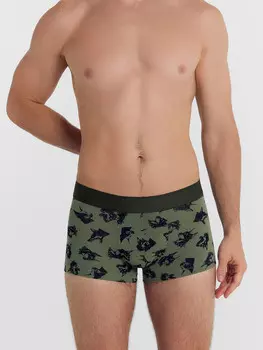 Трусы мужские боксеры в зеленом цвете