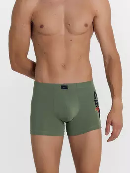 Трусы мужские боксеры в зеленом цвете