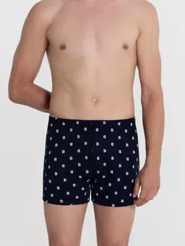 Трусы мужские шорты черные с логотипом