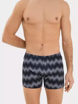 Трусы мужские шорты фиолетовые с принтом