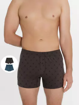 Трусы мужские шорты мультипак (2 шт.)