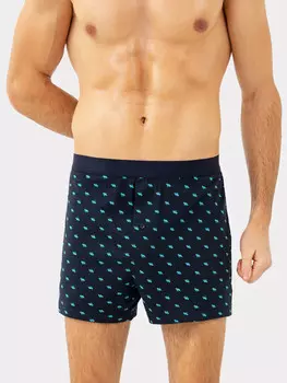 Трусы мужские шорты в синем цвете