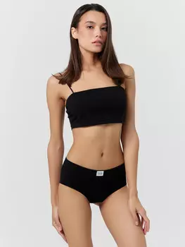 Трусы шортики женские черные