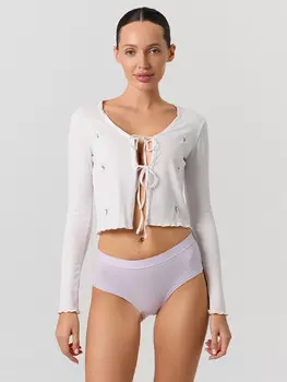 Трусы шортики женские лиловые