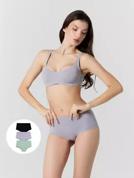 Трусы шортики женские в наборе, 3 шт